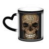 ZORIN Color-Changing Aztec Calendar Skull Mug view 1