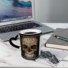 ZORIN Color-Changing Aztec Calendar Skull Mug view 3