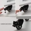 Heavy-Duty Plant Caddy with Wheels, Square Iron Pot Holder view 4