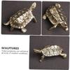 BESPORTBLE 2-Piece Miniature Turtle Table Ornament view 3