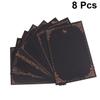 STOBOK 24-Piece Vintage Letter Paper Lace Kit, Korean Stationery, Kraft A5 Writing Sheets view 2
