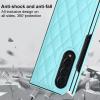 SsHhUu Case Compatible with Samsung Galaxy Z Fold 3 5G (2021), Slim Luxury Non-Slip Protective Case, Pink view 2
