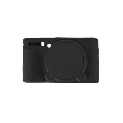 Camera Protective Case for Canon PowerShot SX740 HS, Soft Silicone, Black