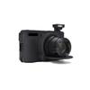 Camera Protective Case for Canon PowerShot SX740 HS, Soft Silicone, Black view 2