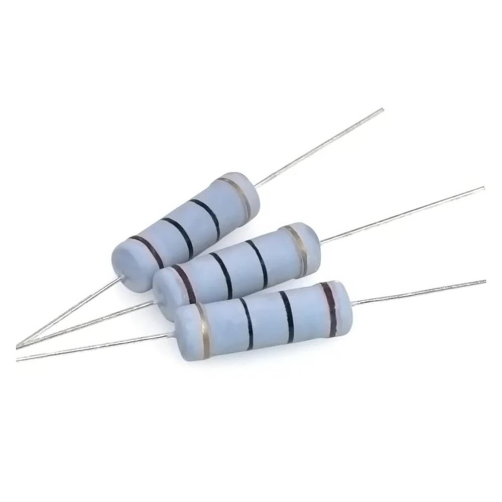 200 pcs 5% Carbon Film Resistors, 2 W, 1–9.1 Ω, 4.7 Ω