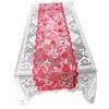 MAGICLULU 3-Piece Valentine’s Day Table Runner Set with Heart Pattern, 183 cm Table Runners and 30 x 45 cm Placemats view 2