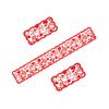 MAGICLULU 3-Piece Valentine’s Day Table Runner Set with Heart Pattern, 183 cm Table Runners and 30 x 45 cm Placemats view 3