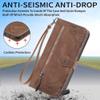 MOJIA Wallet Case for Honor 90 Smart/Honor X7b 5G/X7b 4G, Soft PU Flip Phone Case with Wrist Strap, Card Slots and Stand Function, Brown view 4