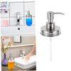 Stainless Steel Lotion Pump Dispenser Lid for Hand Lotion and Dish Soap view 1