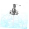 Stainless Steel Lotion Pump Dispenser Lid for Hand Lotion and Dish Soap view 3