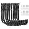 VIDETOL 10-Pack Wall Hooks, 20 x 18 cm Heavy-Duty Garage Hooks, 25 kg Capacity view 1