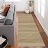Yinghesheng Non-Slip Hallway Runner Rug, Light Brown, 60 x 320 cm view 1
