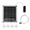 Oxygenator with Monocrystalline Silicon Solar Panel and USB Oxygen Pump view 1