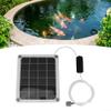 Oxygenator with Monocrystalline Silicon Solar Panel and USB Oxygen Pump view 4