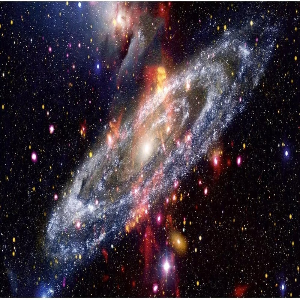 Starry Sky Universe 5D Diamond Painting Kit, 70 x 200 cm, Extra-Large Full Drill