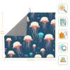 Yqxwjl Dish Drying Mat with Jellyfish Pattern view 3