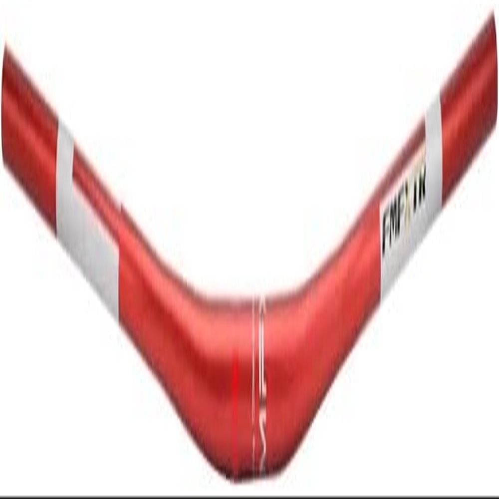 Mountain Bike Riser Handlebar Aluminum Alloy, 720/780 mm, Lightweight Swallow-Shaped Handlebar, Red, 720 mm
