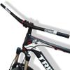 Mountain Bike Riser Handlebar Aluminum Alloy, 720/780 mm, Lightweight Swallow-Shaped Handlebar, Red, 720 mm view 2