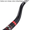 Mountain Bike Riser Handlebar Aluminum Alloy, 720/780 mm, Lightweight Swallow-Shaped Handlebar, Red, 720 mm view 4