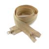 2-Pack #5 80–150 cm Double-Slider Resin Zipper, Open-End, Khaki, 90 cm view 1