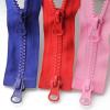 2-Piece #5 80–150 cm Double-Slider Resin Zipper, Open-End, White, 90 cm view 2
