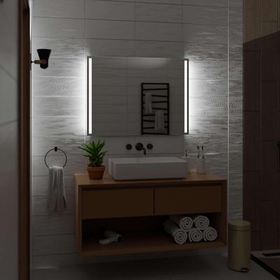 Alasta Paris LED Bathroom Mirror with Lighting, 150 x 100 cm, Cool White