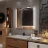 Alasta Paris LED Bathroom Mirror with Lighting, 150 x 100 cm, Cool White view 2