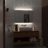 Alasta Brasil Bathroom Mirror with LED Lighting, 200 x 50 cm, Neutral White view 1