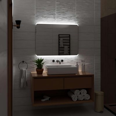 Alasta Modena LED Bathroom Mirror 160 x 90 cm, Cool White