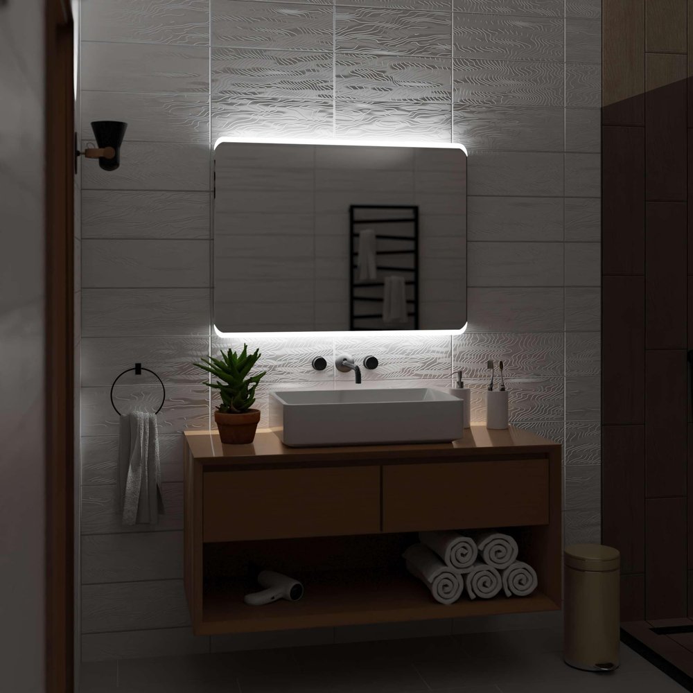 Alasta Modena LED Bathroom Mirror 160 x 90 cm, Cool White