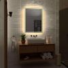 Alasta Vienna Bathroom Mirror with LED Lighting, 90 x 130 cm, Warm White view 1