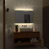Alasta Brasil LED Bathroom Mirror 100 x 80 cm, Warm White view 1