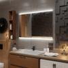 Alasta Brasil LED Bathroom Mirror 100 x 80 cm, Warm White view 4