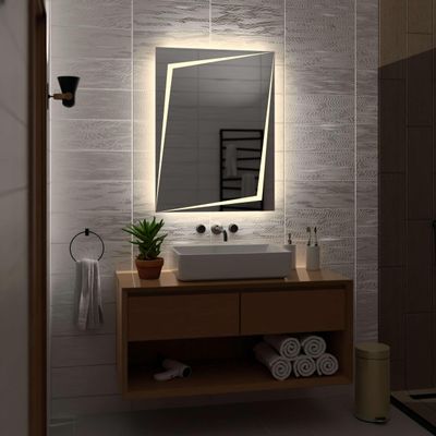 Alasta Berlin Bathroom Mirror with Lighting, 90 x 140 cm, Neutral White LED
