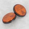 Keenso Reflector, Enhanced Road Safety, High Visibility in the Dark, Easy Installation, Universal Fit, Rear Mounting Screws Included view 4