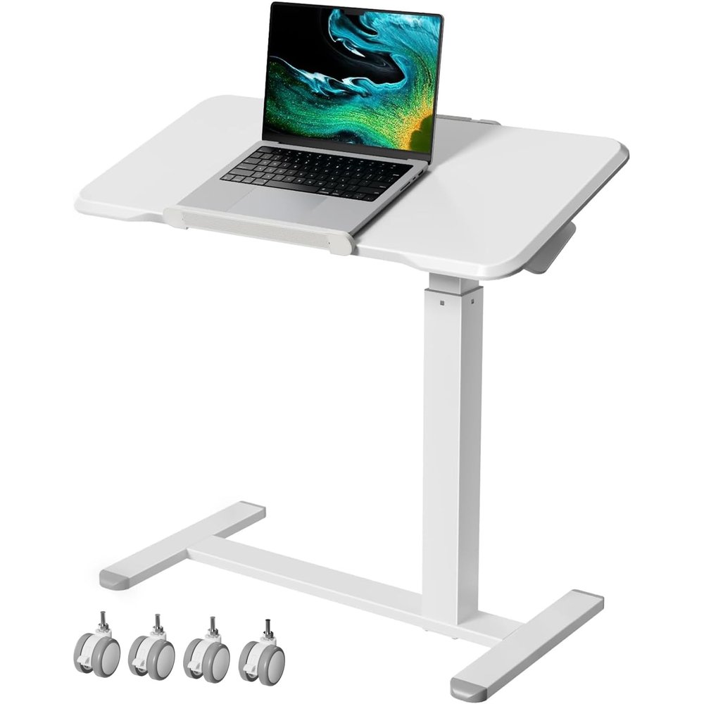 Gibbon Mounts Folding Height-Adjustable Desk with Casters