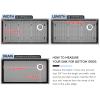 jkxoo 71.2 x 36.5 x 3.8 cm Stainless Steel Sink Protector Grid with Side Drain view 3