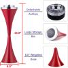 LoJax Freestanding Outdoor Ashtray with Lid for Patio view 3