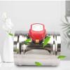 2" 3" 4" Stainless Steel 201 Damper Electric Air Valve Motorized Check Valve AC220V DC12V DC24V (Size: 80mm, Color: 220VAC) view 2