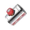 2" 3" 4" Stainless Steel 201 Damper Electric Air Valve Motorized Check Valve AC220V DC12V DC24V (Size: 80mm, Color: 220VAC) view 3