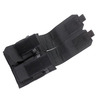 HOUSON Tactical Double MOLLE Magazine Pouch for M4/M16/AK47/AK74, Black