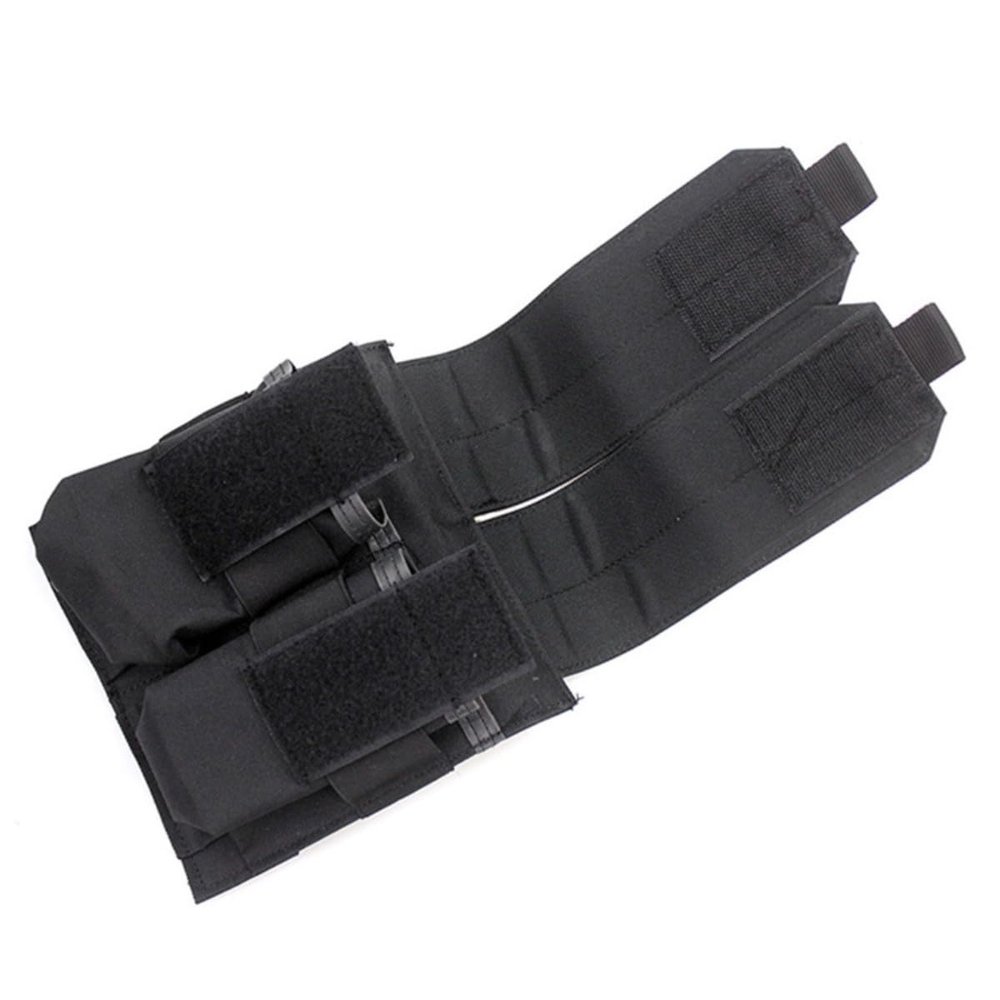 HOUSON Tactical Double MOLLE Magazine Pouch for M4/M16/AK47/AK74, Black