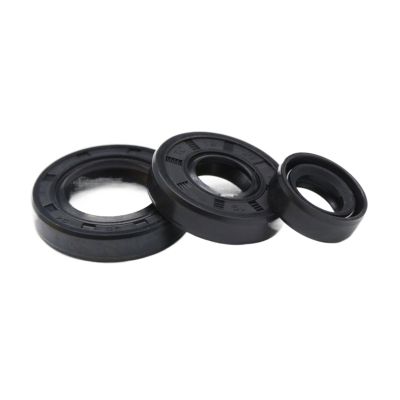 10 mm ID NBR Nitrile Rubber Double-Lip Seal TC-10 × 17/18/19/20/22/25/26 × 5/7/8/10