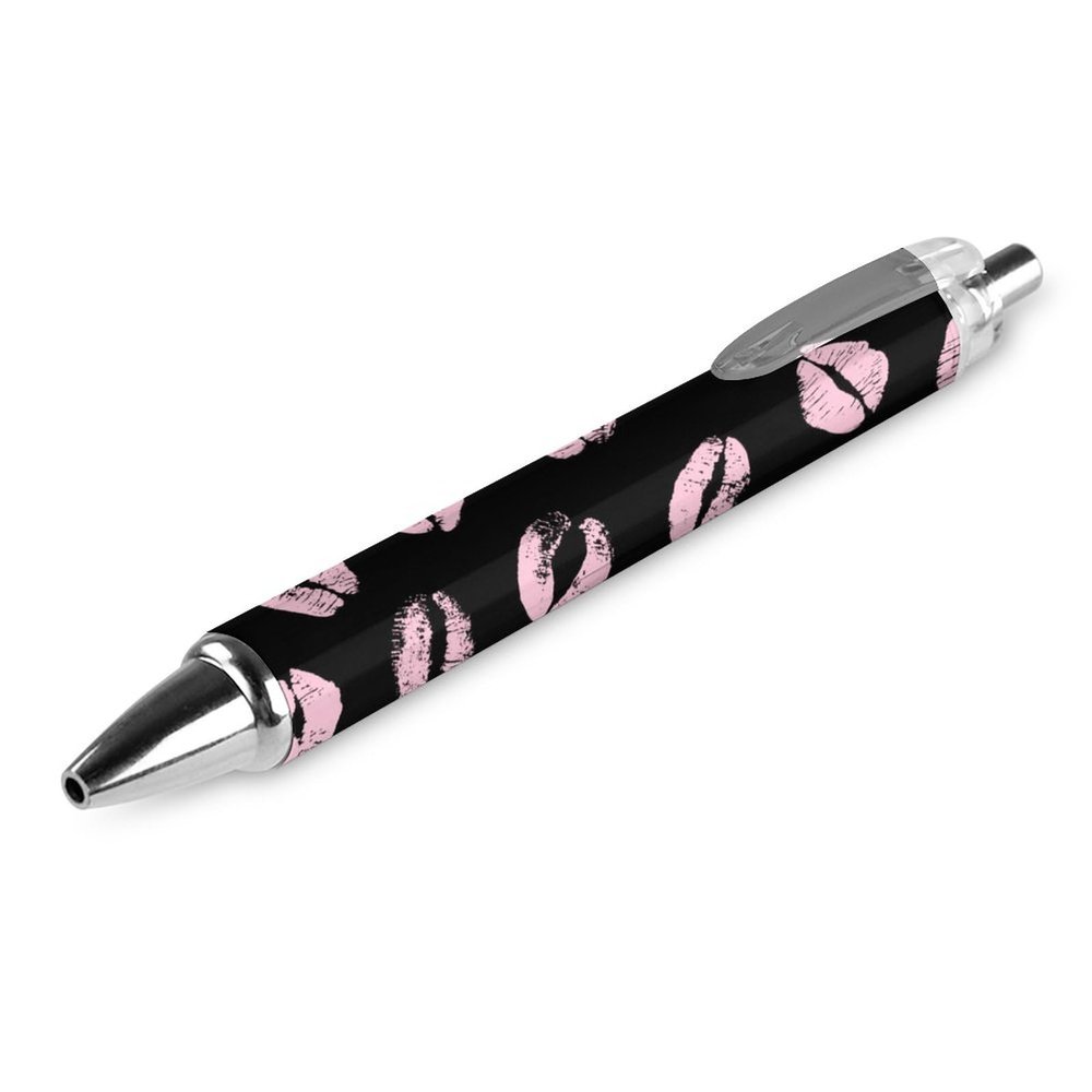 Cute Retractable Ballpoint Pen, Fine 0.5 mm Tip, Smooth Writing for Home and Office