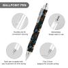 Unicorn Among Magic Herbs Retractable Ballpoint Pen, 0.5 mm Fine Tip, Flexible Round Barrel for Men and Women view 3