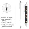 Unicorn Among Magic Herbs Retractable Ballpoint Pen, 0.5 mm Fine Tip, Flexible Round Barrel for Men and Women view 4