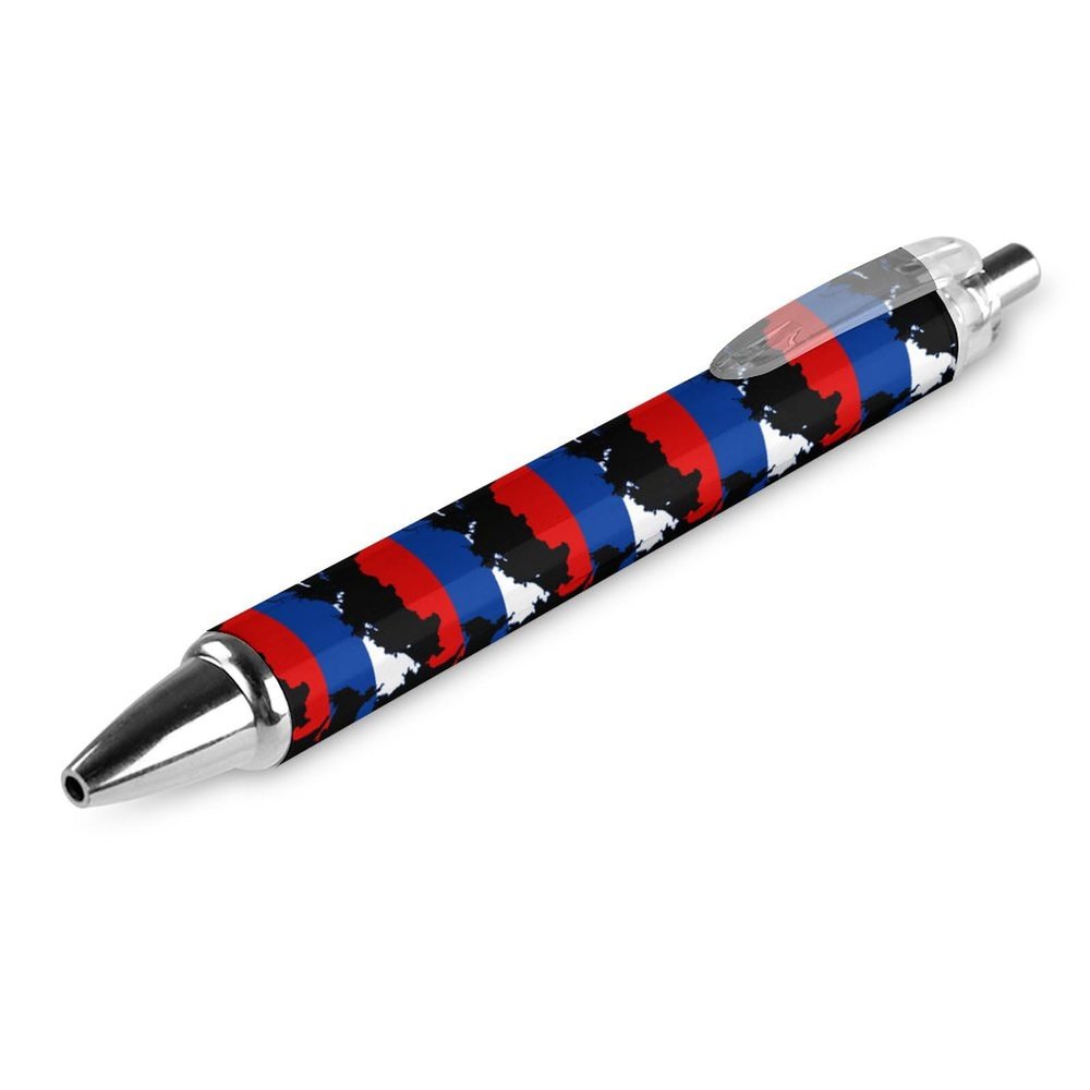 Cute Retractable Ballpoint Pen, Fine 0.5 mm Tip, Smooth Writing for Home and Office