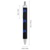 Retractable Ballpoint Pen with New Zealand Flag and Kiwi, 0.5 mm Fine Tip view 2
