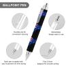Retractable Ballpoint Pen with New Zealand Flag and Kiwi, 0.5 mm Fine Tip view 3