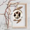 Acrylic Easter Bunny Hanging Ornament, 2D Easter Decor view 4